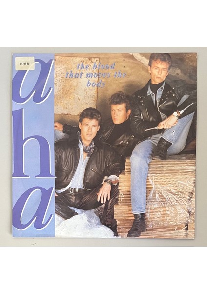 A-Ha The Blood That Moves The Body - There's Never A Forever Thing 45 Lik Plak (Orijinal 1984 Dönem Baskı Plak)