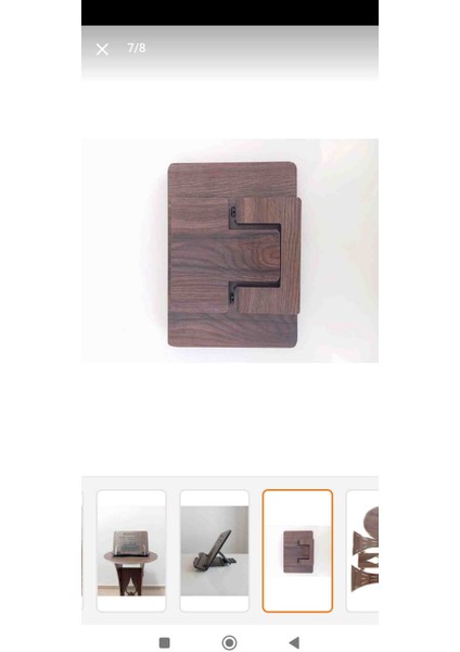 Kabe Görselli Ahşap Kitap Kuran Okuma Rahlesi Tablet Tutucu Stand fiyatları