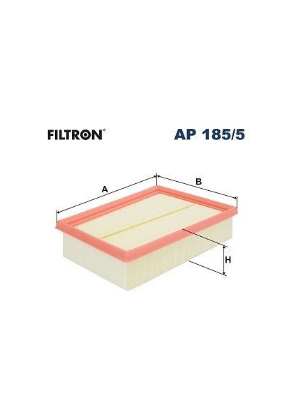 Fıltron AP185.5 - Hava Filtresi Nıssan X-Traıl 2.0l QR20 M9R MR20DE T31 07- / Qashqaı 1.6l HR16DE R9M Dci J10 06- 2 .0l M9R MR20DE Dci J10 07- / Renault Koleos 2.0l Dci 08-