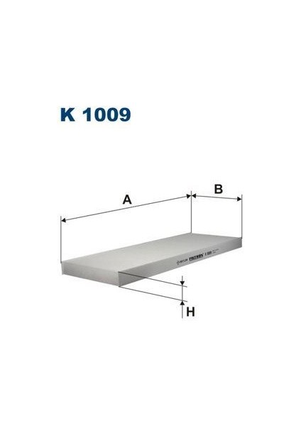 Fıltron K1009 - Polen Filtresi Vectra B 1.6I-16I 16V-1.8I 16V-2.0-2.0I 16V-2.5I V6-2.6i V6 95-02