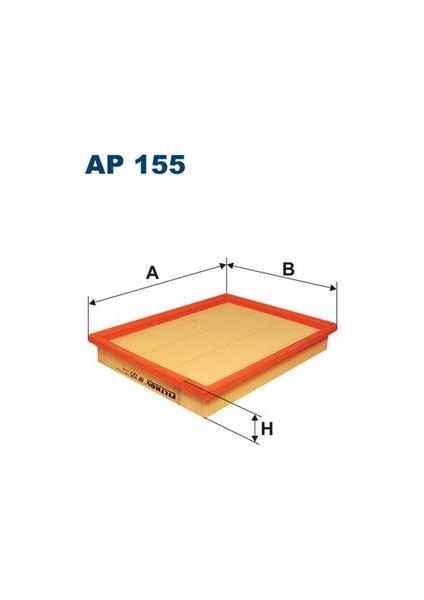 Fıltron AP155 - Hava Filtresi Fıat Albea 98 Palıo 96 1.0-1.2-1.4-1.5-1.6 16V