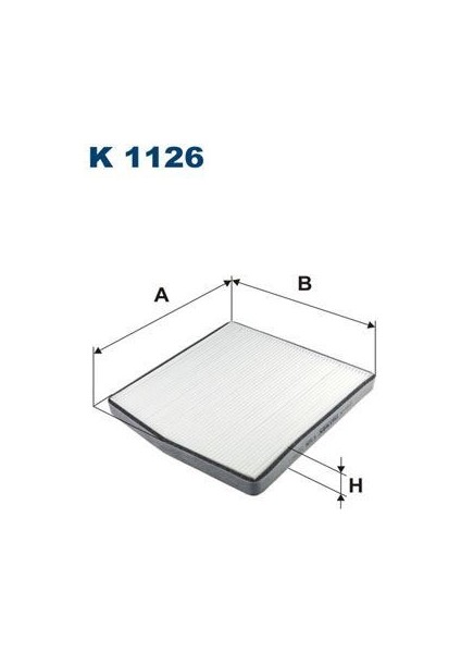 Fıltron K1126 - Polen Filtresi Volvo S60 2001-2010 S80 98-06 V70 99-07 XC70 2002-2007 XC90 2002-2014