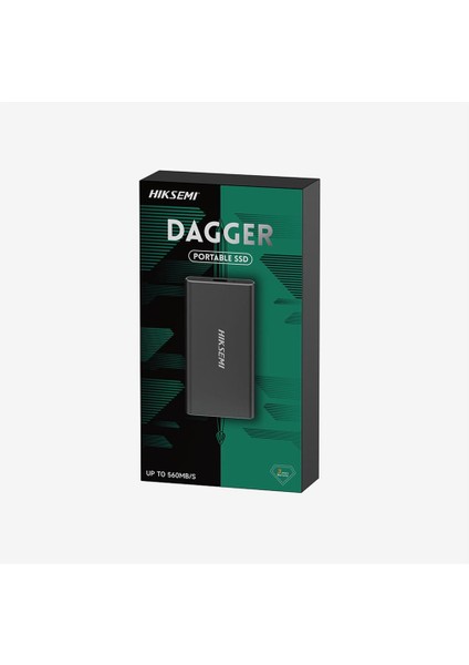 Hiksemi 512Gb Dagger T200N Mini Usb 3.2 Taşınabilir SSD