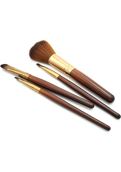 4 Parça Makyaj Fırça Seti, Temiz ve Şık Tasarım indirimleri