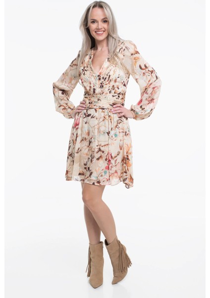 Romina Kadın Çok Renkli Elbise W5YK20WDW82-P1MN