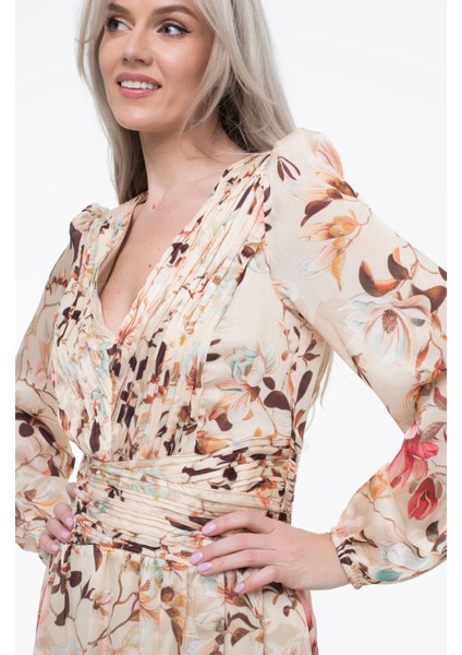 Romina Kadın Çok Renkli Elbise W5YK20WDW82-P1MN modelleri