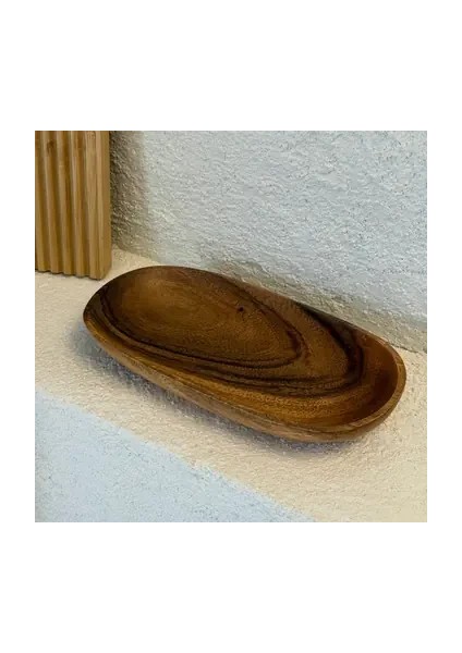 Akasya Ağacı Oval Sunumluk 36,5 x 16,5 cm modelleri