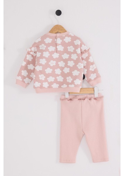 U.s. Polo Assn Kız Bebek 2'lü Takım Pudra fiyatları