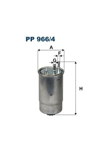 Fıltron PP966.4 - Yakıt Filtre Citroen Jumper Iıı Relay Iıı -Fiat Ducato 2007-PEUGEOT Boxer Iıı EP288-24ONE0B-KL977