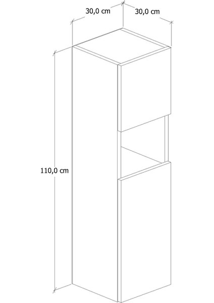 30 cm Saura Boy Dolabı indirimleri