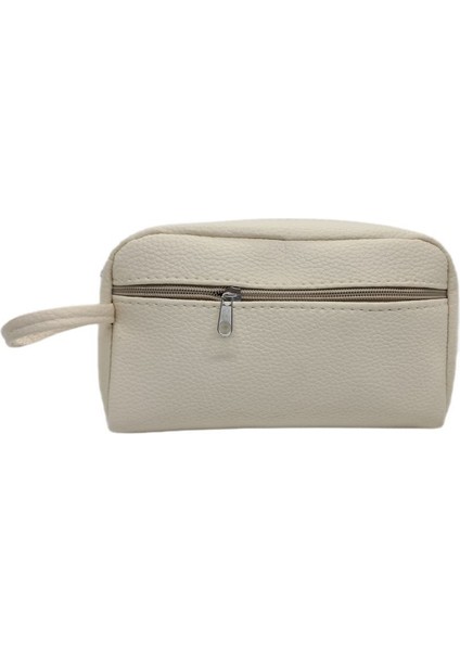 Şık Çok Bölmeli Seyahat ve Günlük Kullanım Çantası Bej indirimleri