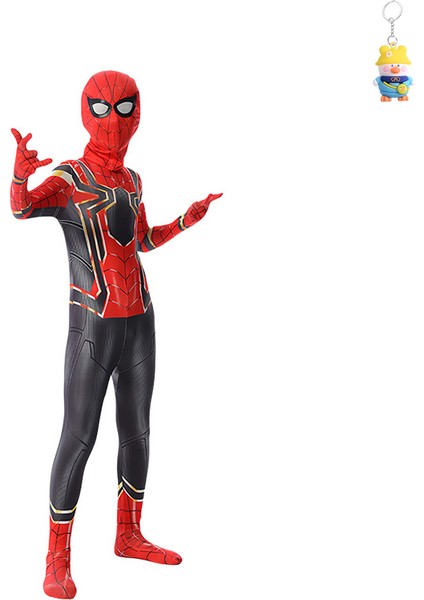 Miles Siyah Örümcek Adam Etkinlik Parti Jumpsuit Erkekler ve Kadınlar Örümcek Adam Parti Kostüm Takımı (Yurt Dışından)