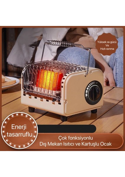 Çok Fonksiyonlu Portatif Kamp Sobası
