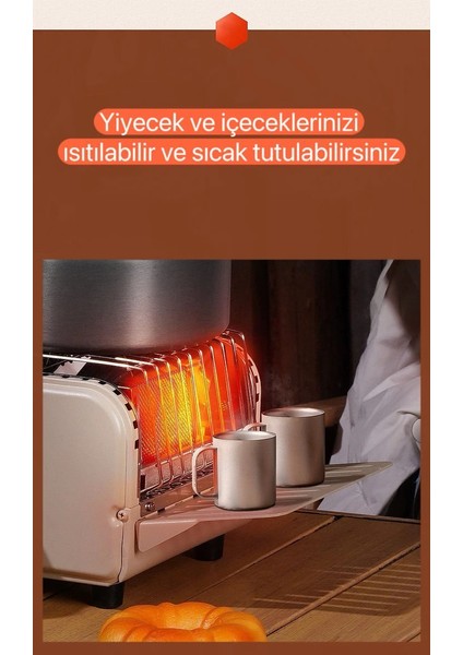Çok Fonksiyonlu Portatif Kamp Sobası