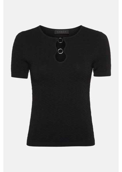 Helena Kadın Siyah Triko W5YR16Z3OV0-JBLK