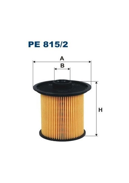 Fıltron PE815.2 - Yakıt Filtresi Clıo Iı-Kangoo-Laguna I-Megane I-Scenıc I-Iı -Trafıc 1.9dti