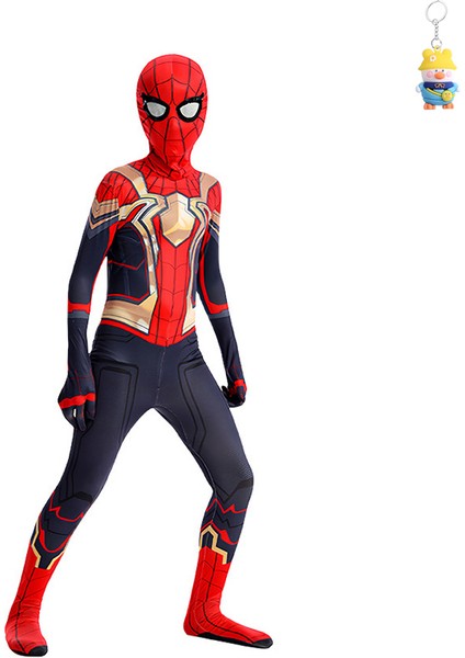 Miles Siyah Örümcek Adam Etkinlik Parti Jumpsuit Erkekler ve Kadınlar Örümcek Adam Parti Kostüm Takımı (Yurt Dışından)