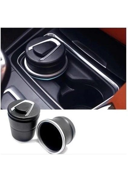 Kia Stonic Uyumlu Mavi Işıklı Yeni Model 2 Parça Küllük-Kumbara indirimleri