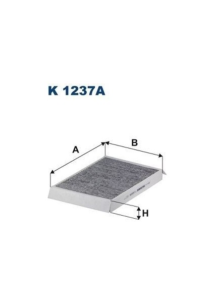 Fıltron K1237A - Polen Fıltresı Freelander 2 L35906 14 R.r Evoque L538 11 19 Dıscovery Sport L550 14 Jaguar E-Pace x 540 17 Volvo XC60 V70 XC70 S80 Karbonlu