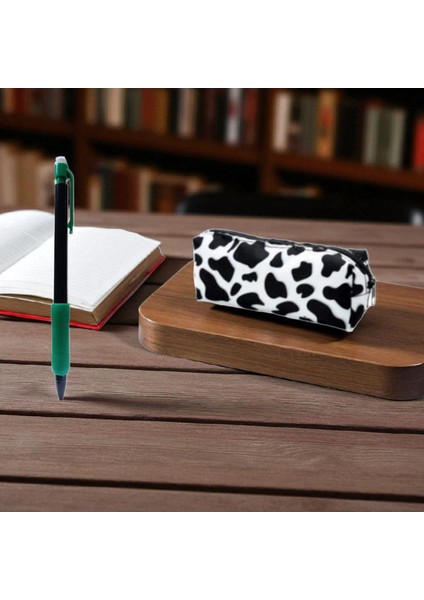 Inek Desen Kalemlik - Okul Kalemliği-Makyaj Çantası ve Kalem Hediyeli