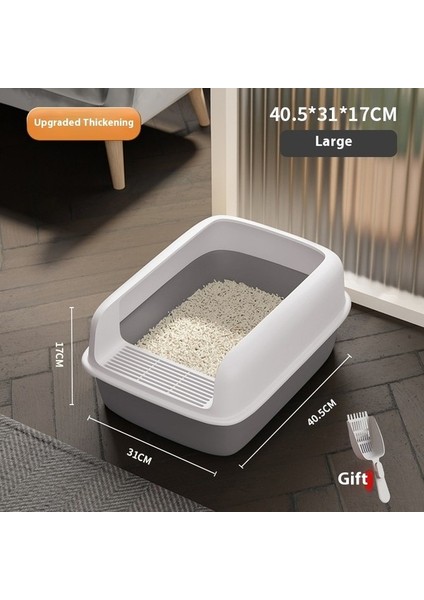 Kedi Malzemeleri Kedi Kumu Tavası Kedi Kumu Kutusu Yarı Kapalı Kum Tavası (Yurt Dışından) modelleri