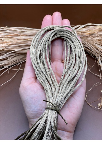 Floş Ip 2 mm (Sıçan Kuyruğu) (1 Bobin 100 Metre) Takı Aksesuar Kolye Bileklik fiyatları