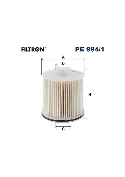 Fıltron PE994.1 - Yakıt Filtresi Renault Clıo V 19 Captur Iı 20 1.5dci K9K Euro 6