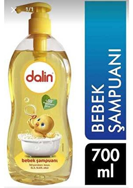 Klasik Bebek Şampuanı 700 ml Paraben ve Alkol İçermeyen Doğal Formül fiyatları