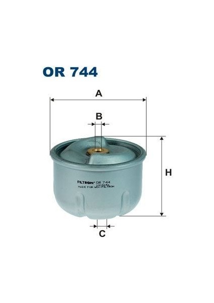 Fıltron OR744 - Yag Fıltresı Ford Transıt V348 2.4 TDCI-140PS 3.2 200PS 06 14 10P 15P Dıscovery 2 L318 2.5 Td5 98 04