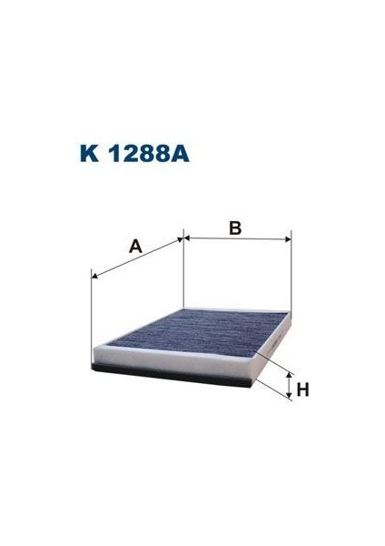 Fıltron K1288A - Polen Fıltresı Mercedes Sprınter B906 . Vw Crafter 30-35-50 Karbonlu