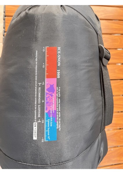 Mumya Kamp Uyku Tulumu -25C -Siyah