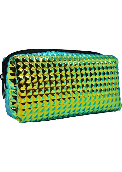 Şık Bordo Çok Amaçlı El ve Kozmetik Çantası