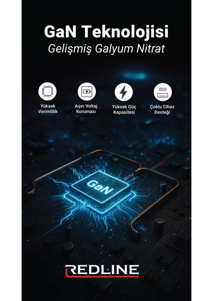45W Gan Type C + USB A Girişli Hızlı Şarj Adaptörü fırsatları