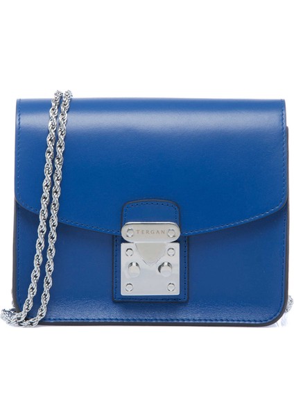 Mavi Hakiki Deri Kadın Çapraz Askılı Çanta - S25K1BC78972-J1F