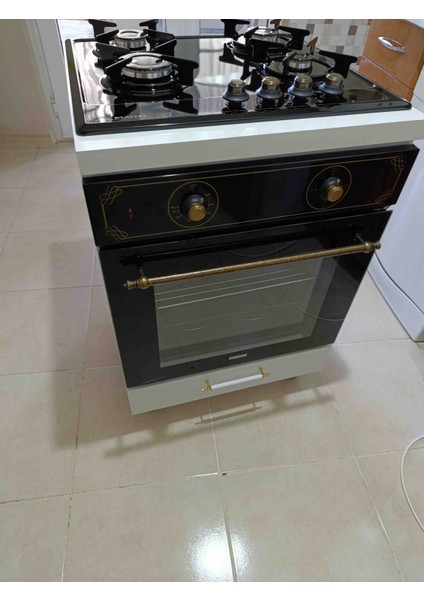 Beyaz Mdf Ankestre Fırın Ocak Dolabı fiyatları