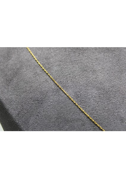 14 Ayar Altın A Harfi Kolye Ucu ve Zinciri modelleri