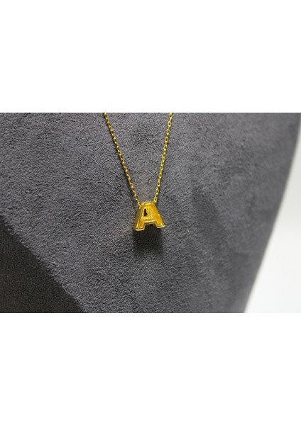 14 Ayar Altın A Harfi Kolye Ucu ve Zinciri indirimleri