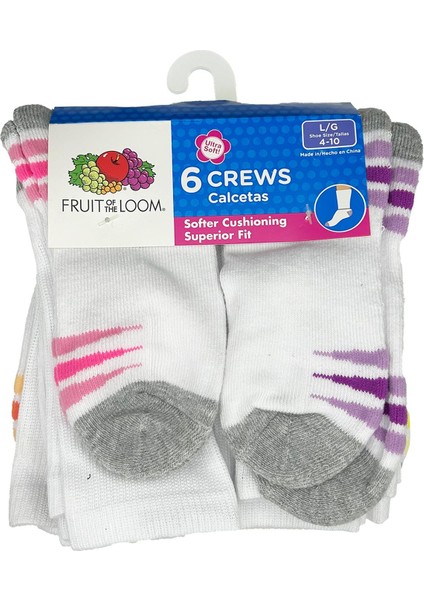 Crews Calcetas Çorap 6lı Paket (L)