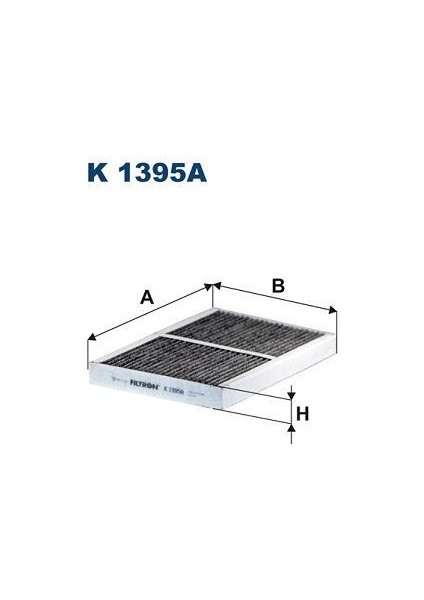 Fıltron K1395A - Kabin Filtre Renault Trucks C-K-T 1987435543-LAK1162