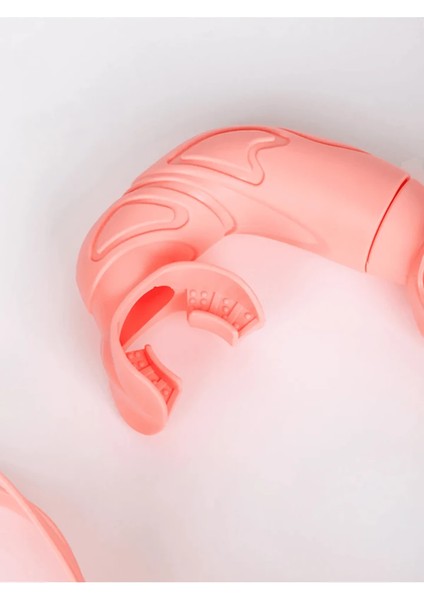 Dalış Maske ve Şnorkel Seti Slikon - Pembe Qs 11 indirimleri