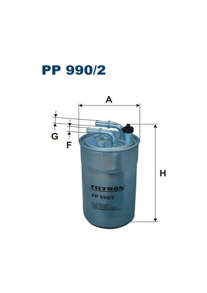 Fıltron PP990.2 - Yakıt Filtresi Corsa D 1.3 Cdtı- 1.7 Cdtı 06