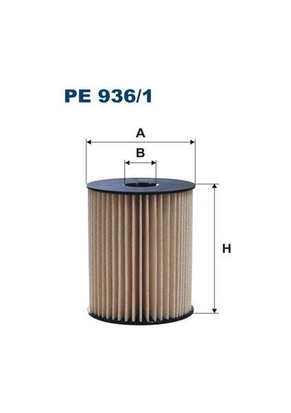 Fıltron PE936.1 - Yakıt Filtresi Opel Corsa D Merıva Zafıra B 1.7cdtı 06