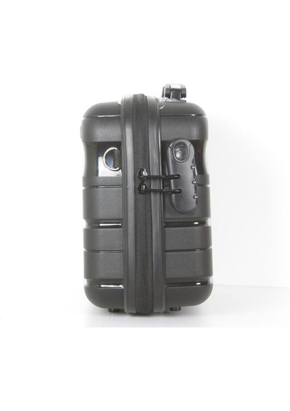 Şık Siyah Çok Bölmeli Makyaj Çantası, Taşıması Kolay ve Çekici Tasarım fırsatları