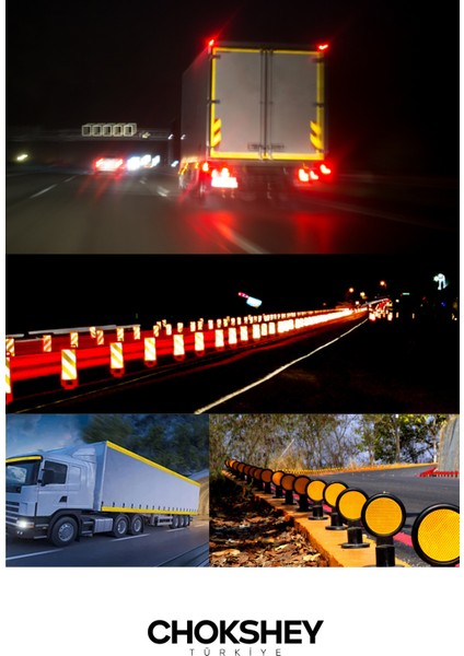 Reflektör Bant Kırmızı Reflektif Bant Ikaz Band 50MMX5MT 1ADET fiyatları