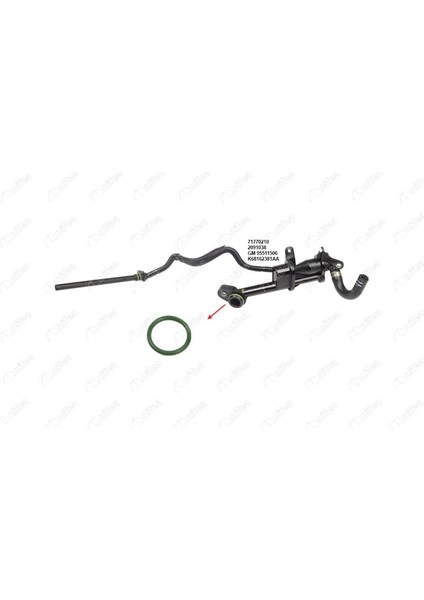 Yağ Buhar Seperatör Contası Fıat 500L 12> Linea 09> Doblo 10> Alfa Romeo Gıulıetta 10> Bravo Iı 07>14 Mito 09> Opel Combo 12> Jeep Compass 17> 1.6d Mtj