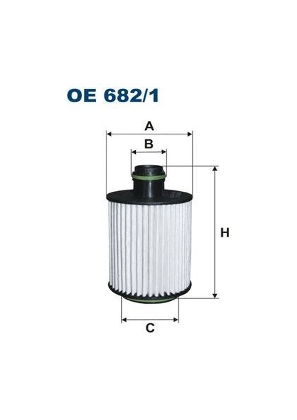 Fıltron OE682.1 - Yağ Filtresi Astra J-Insıgnıa-Zafıra C-Saab 9-5 2.0cdtı