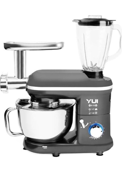 Çok Fonksiyonlu 3'ü Bir Arada Stand Mikser, Kıyma ve Blender Seti, Renk Seçenekleri