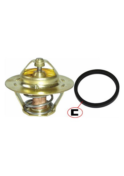 Termostat R11-FLASH DIZEL-106-306-405-406-BERLINGO-PARTNER 1.8 97> (83C)