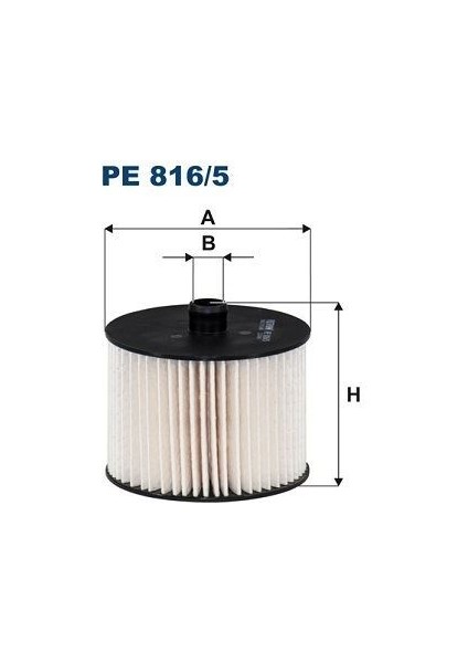 Fıltron PE816.5 - Yakıt Filtresi P307-P308-P407-EXPERT-C4-C5-JUMPY-SCUDO-CMAX-FOCUS Iı-Smax 2.0hdı DW10