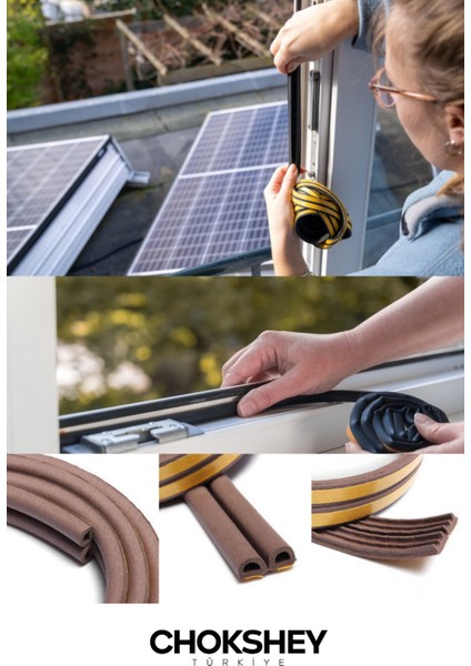 Beyaz Kapı ve Pencere Rüzgar Yalıtım Bandı Izolasyon Fitili Kauçuk 2MMX5MT (2li Fitil) fırsatları